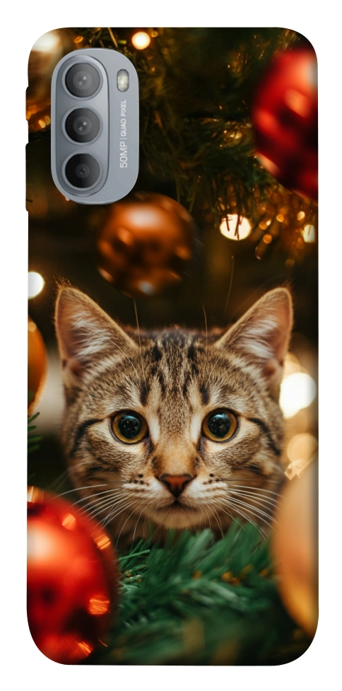 Чохол Christmas curiosity для Motorola Moto G31