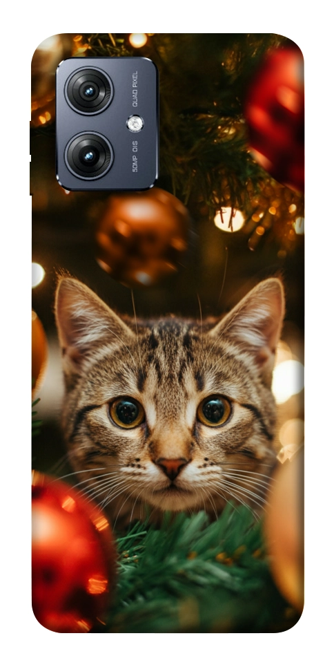 Чохол Christmas curiosity для Motorola Moto G54