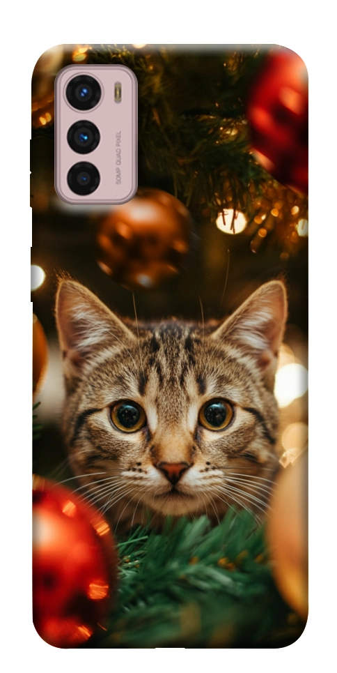 Чехол Christmas curiosity для Motorola Moto G42