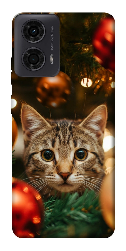 Чехол Christmas curiosity для Motorola Moto G24