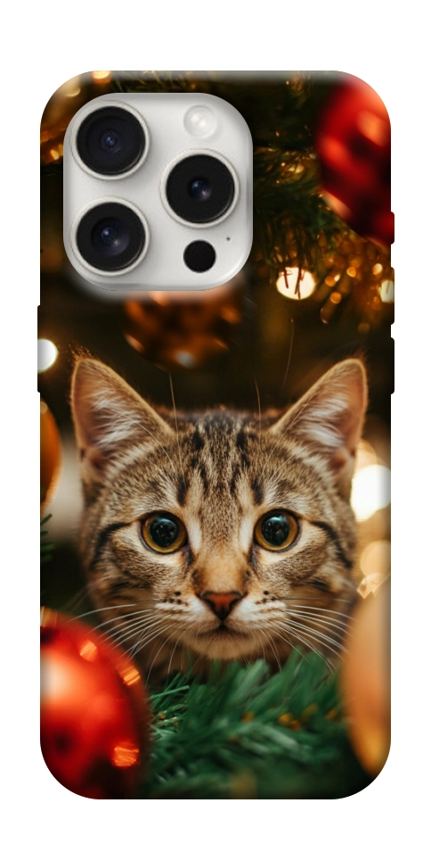 Чехол Christmas curiosity для iPhone 16 Pro