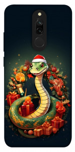 Чохол Святкова змія для Xiaomi Redmi 8