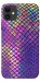 Чехол Neon snake skin для iPhone 11