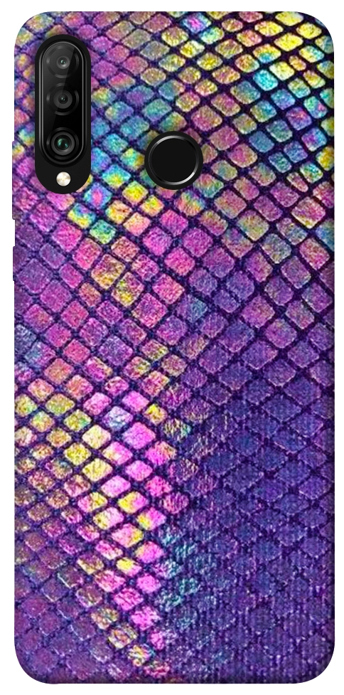 Чехол Neon snake skin для Huawei P30 Lite