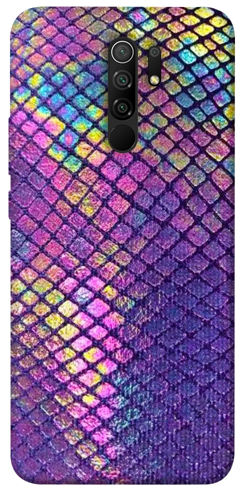 Чехол Neon snake skin для Xiaomi Redmi 9