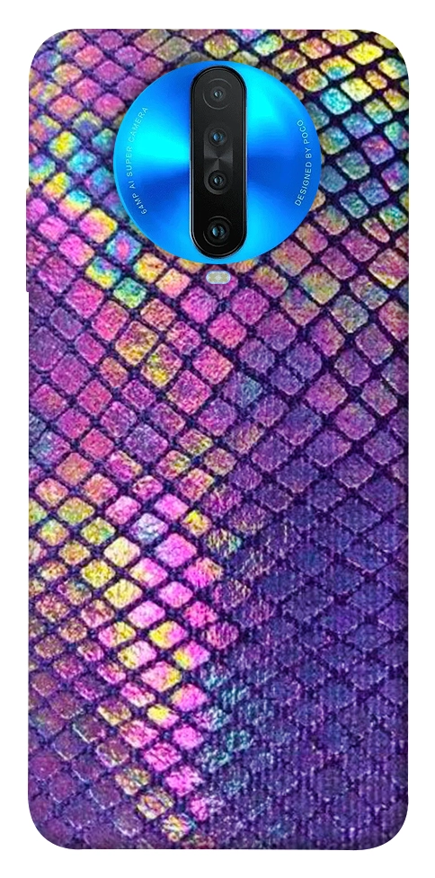 Чехол Neon snake skin для Xiaomi Redmi K30