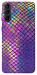 Чохол Neon snake skin для Galaxy S21+