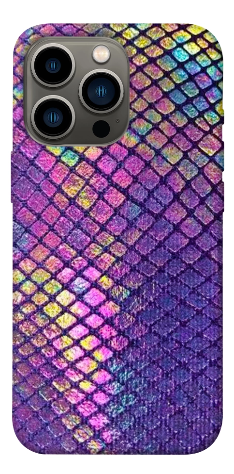 Чехол Neon snake skin для iPhone 13 Pro