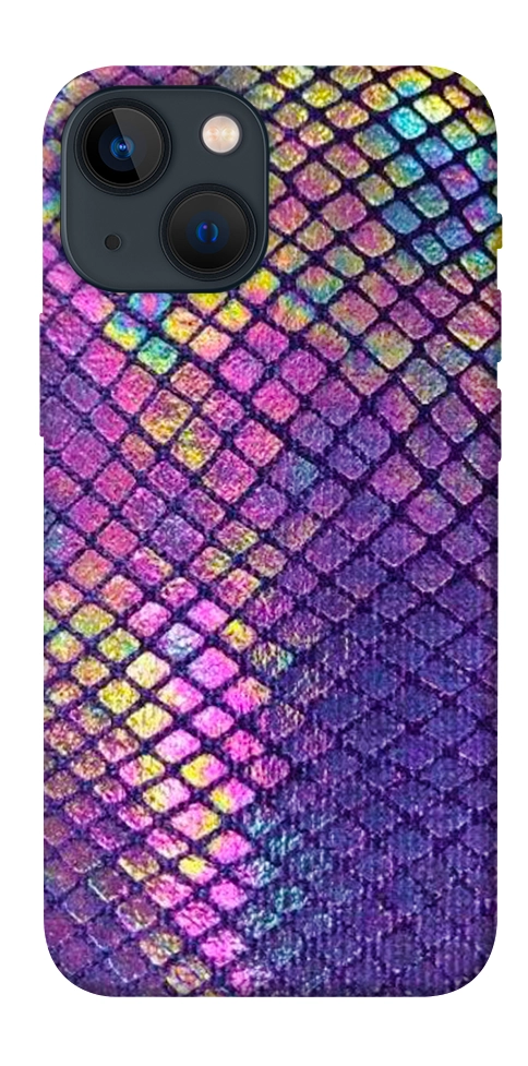 Чохол Neon snake skin для iPhone 13 mini