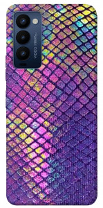 Чехол Neon snake skin для Tecno Camon 18 P