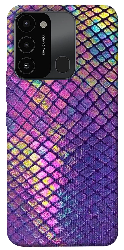 Чехол Neon snake skin для TECNO Spark 8C