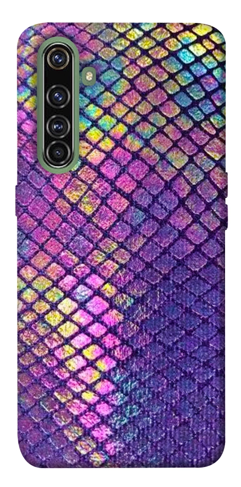 Чехол Neon snake skin для Realme X50 Pro