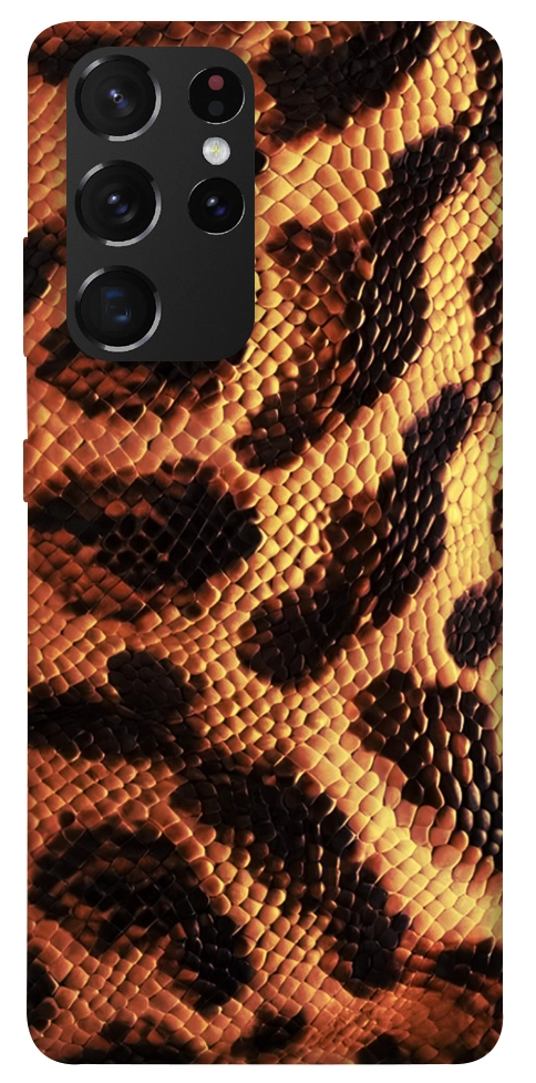 Чехол Snake skin для Galaxy S21 Ultra