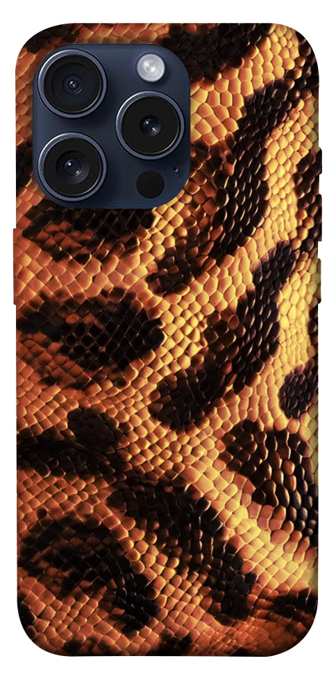 Чохол Snake skin для iPhone 15 Pro