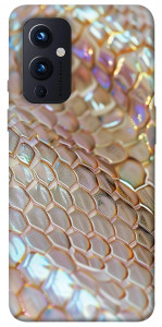 Чохол Gold snake skin для OnePlus 9