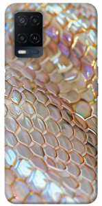 Чохол Gold snake skin для Oppo A54 4G