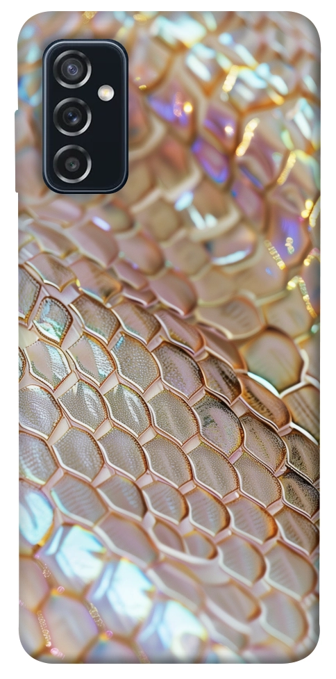 Чехол Gold snake skin для Galaxy M52