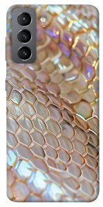 Чохол Gold snake skin для Galaxy S21 FE