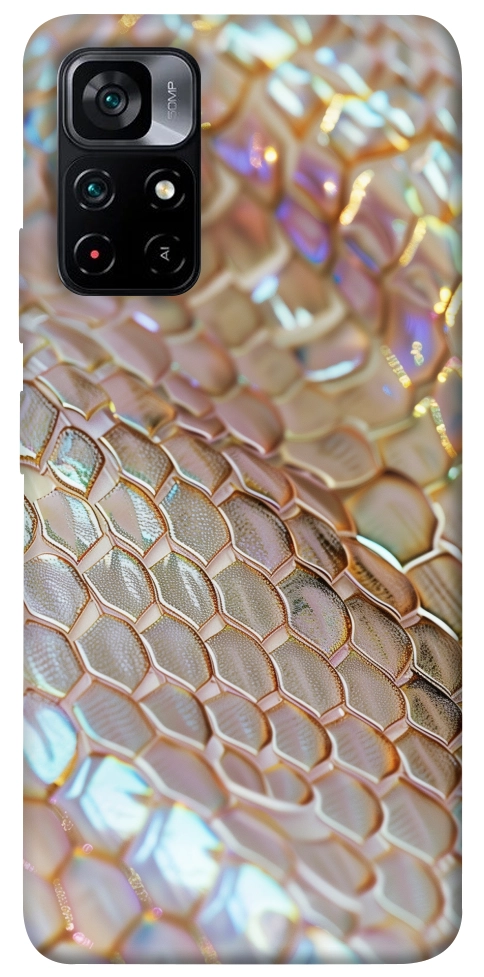 Чохол Gold snake skin для Xiaomi Poco M4 Pro 5G