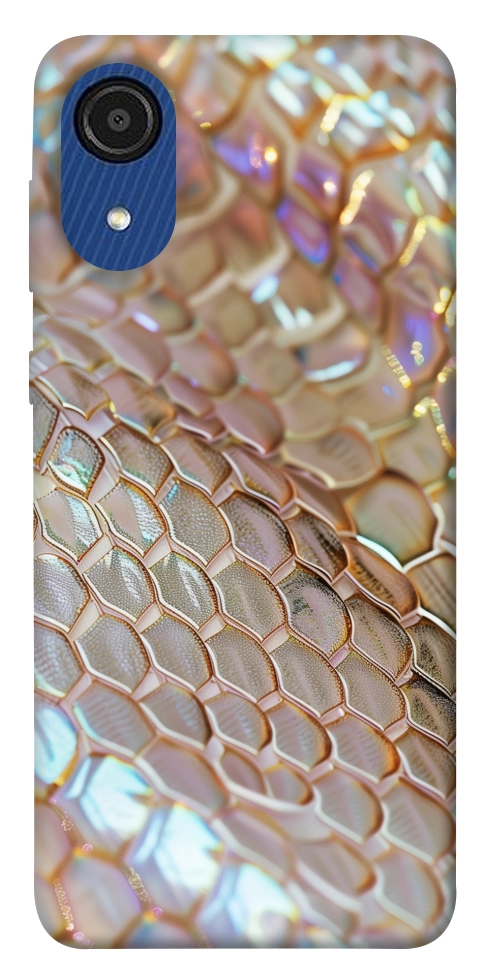 Чохол Gold snake skin для Galaxy A03 Core