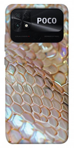 Чохол Gold snake skin для Xiaomi Poco C40