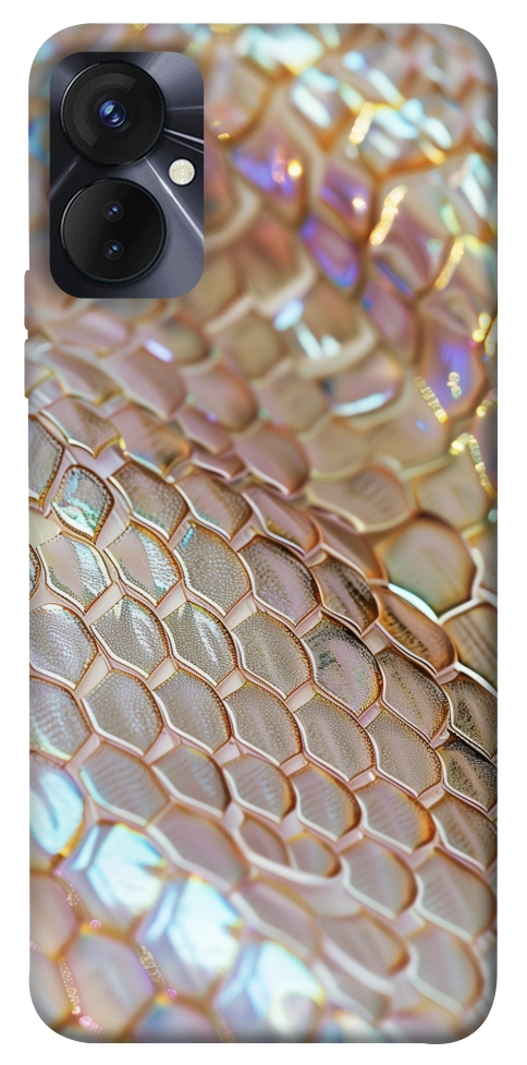 Чохол Gold snake skin для TECNO Spark 9 Pro