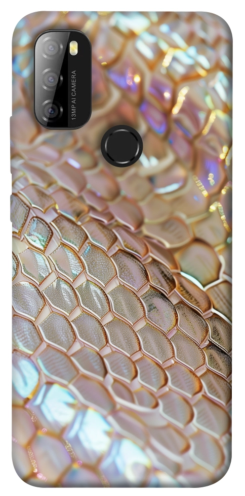 Чехол Gold snake skin для Blackview A70