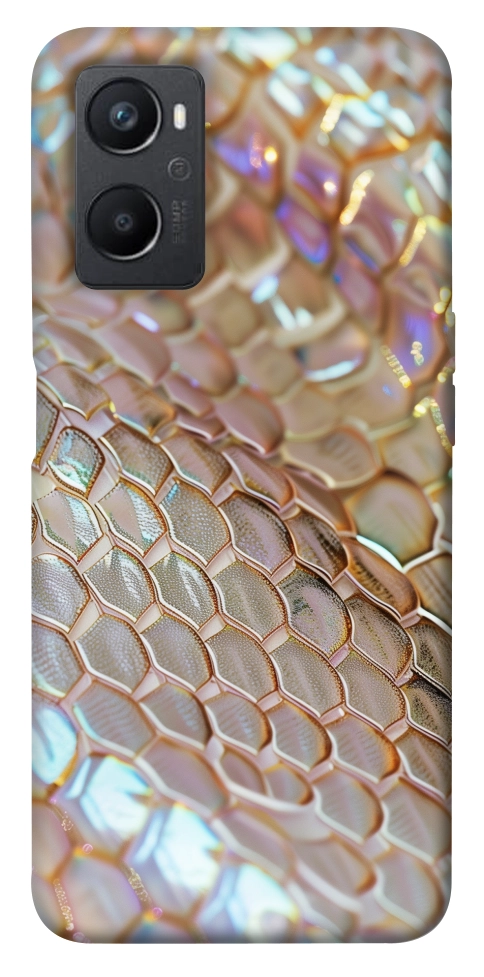 Чохол Gold snake skin для Oppo A96