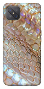 Чохол Gold snake skin для Oppo A92s