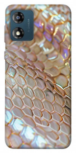 Чохол Gold snake skin для Motorola Moto E13