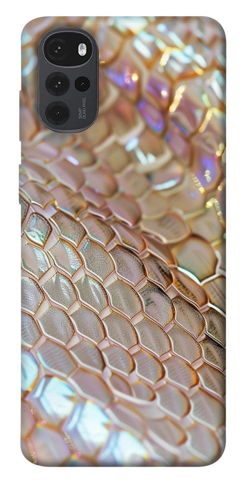 Чохол Gold snake skin для Motorola Moto G22