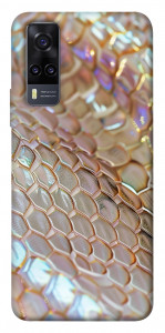 Чехол Gold snake skin для Vivo Y31