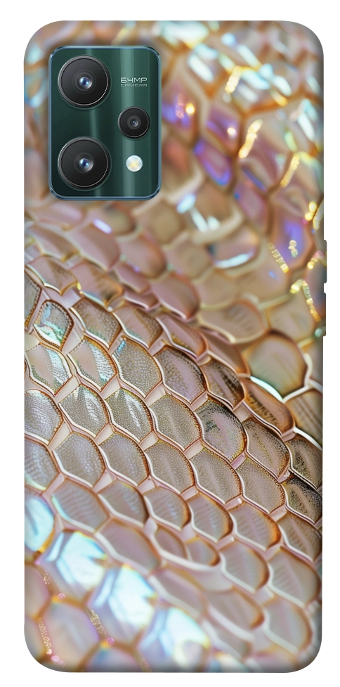 Чохол Gold snake skin для Realme 9 Pro