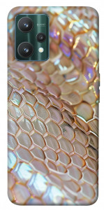 Чехол Gold snake skin для Realme 9 Pro