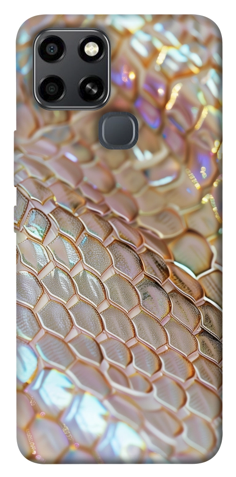 Чохол Gold snake skin для Infinix Smart 6