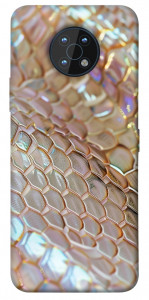 Чехол Gold snake skin для Nokia G50