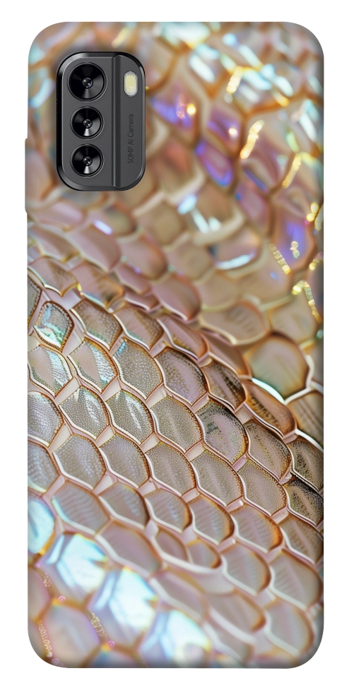 Чехол Gold snake skin для Nokia G60