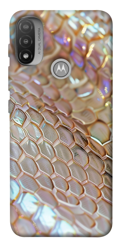 Чохол Gold snake skin для Мotorola Moto E20