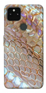 Чохол Gold snake skin для Google Pixel 5A