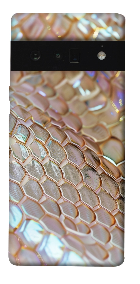 Чохол Gold snake skin для Google Pixel 6 Pro