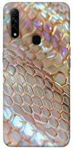 Чехол Gold snake skin для Oppo A8