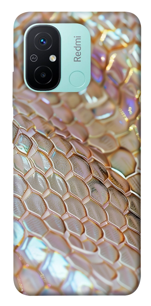 Чехол Gold snake skin для Xiaomi Redmi 12C