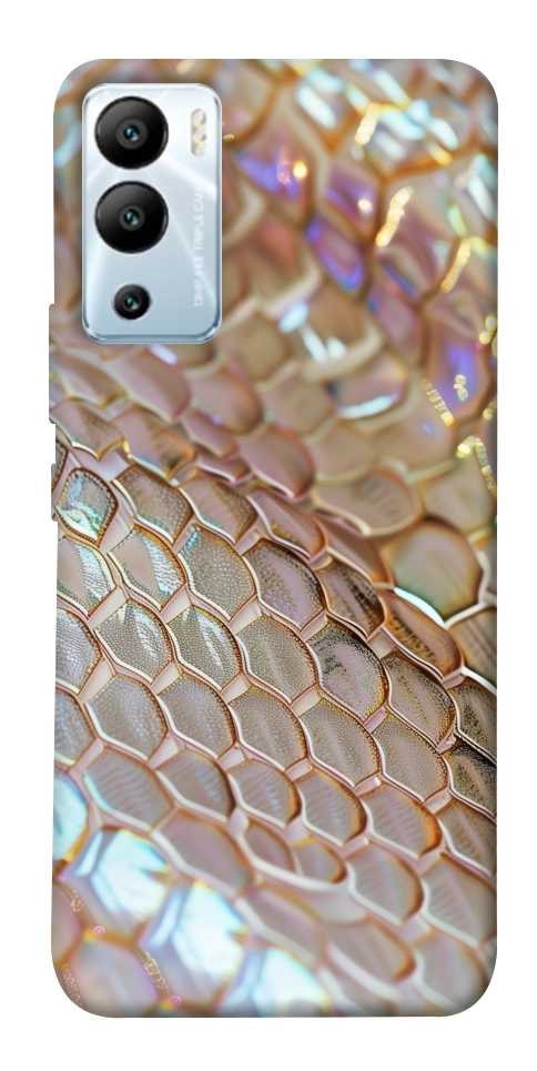 Чохол Gold snake skin для Infinix Hot 12i