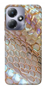 Чохол Gold snake skin для Infinix Hot 30i