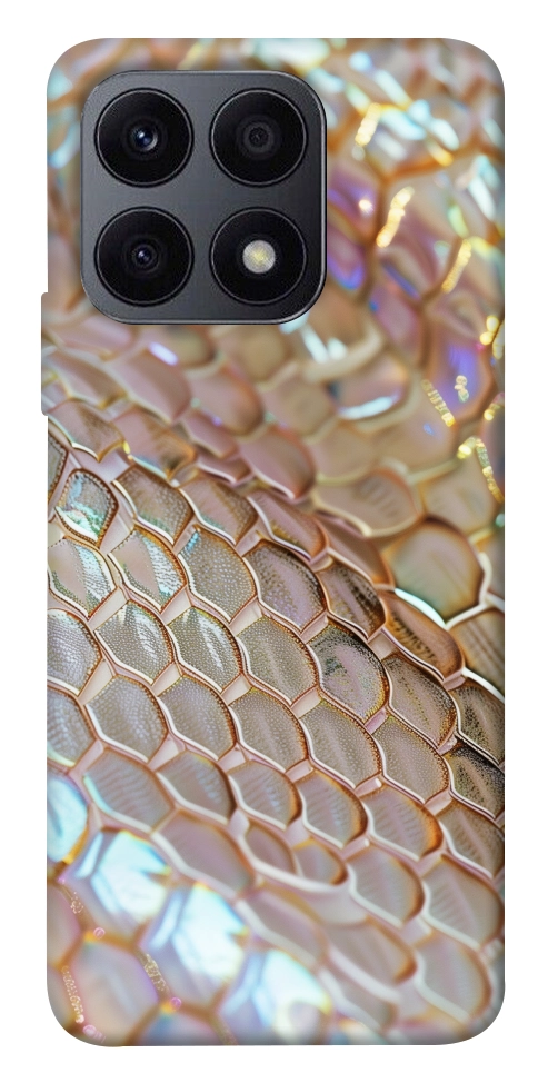 Чехол Gold snake skin для Huawei Honor X8a