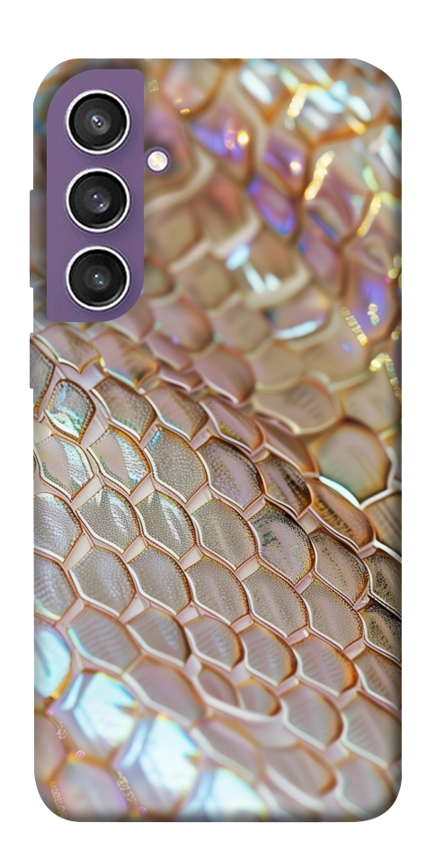 Чехол Gold snake skin для Galaxy S23 FE