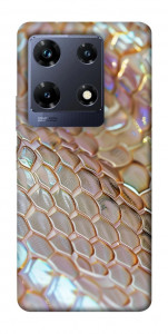 Чехол Gold snake skin для Infinix Note 30 Pro NFC