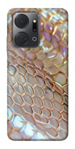 Чехол Gold snake skin для Huawei Honor X7a