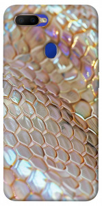 Чохол Gold snake skin для Oppo A7