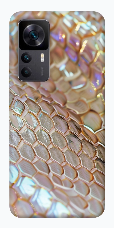 Чохол Gold snake skin для Xiaomi Redmi K50 Ultra